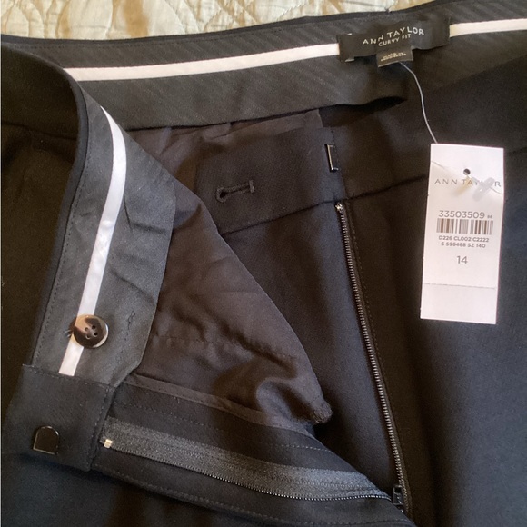 Ann Taylor High Waist “The Ankle” Curvy Pant (14) - Picture 5 of 7